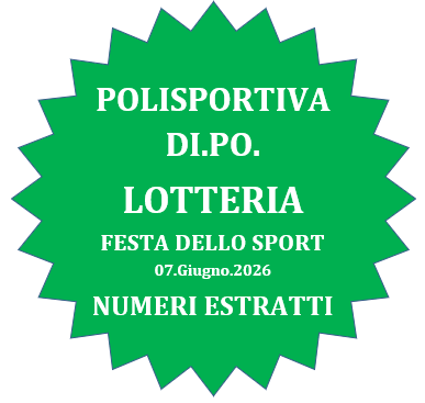 FESTA DELLO SPORT - Lotteria Giugno 2026