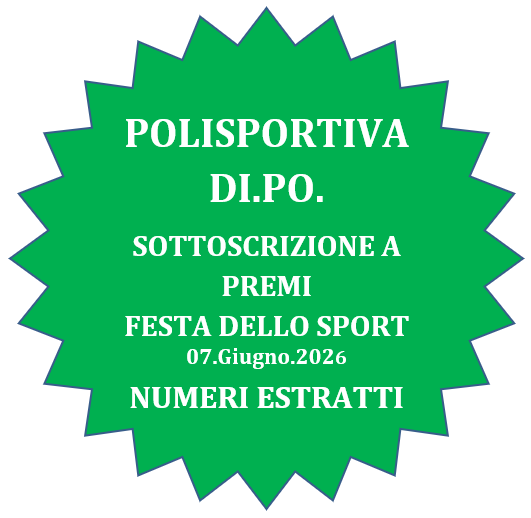 FESTA DELLO SPORT - Sottoscrizione a Premi Giugno 2026